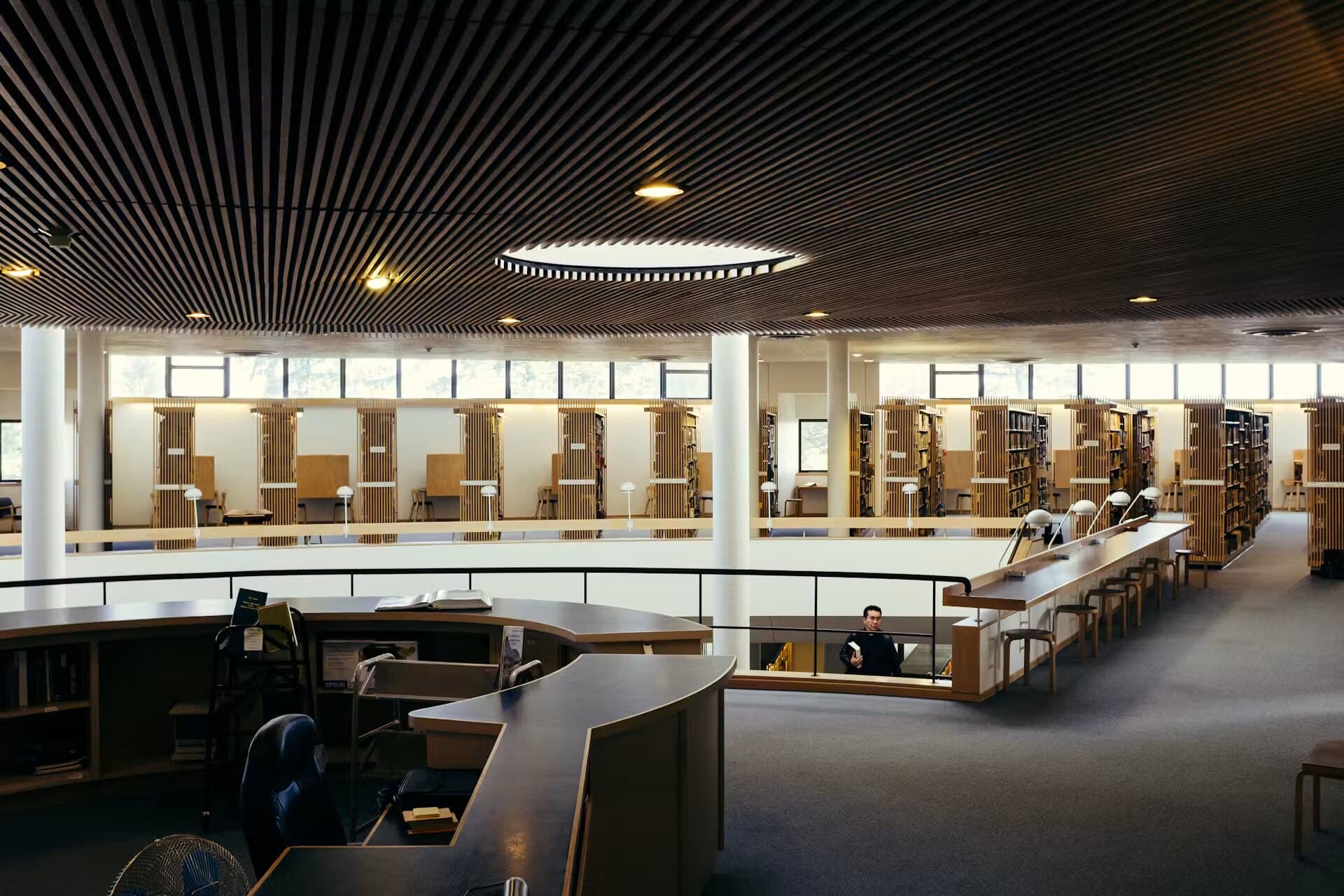 Library atrium
